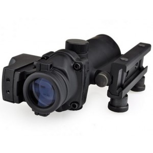 Прицел оптический AIM-O ACOG 4×32 Scope Red/Green Reticle with Mini Red Dot Black AO5320-BK